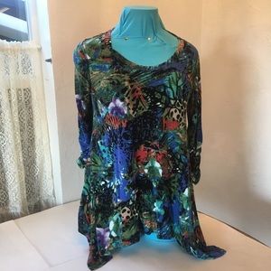 Philosophy Jungle Blouse XL